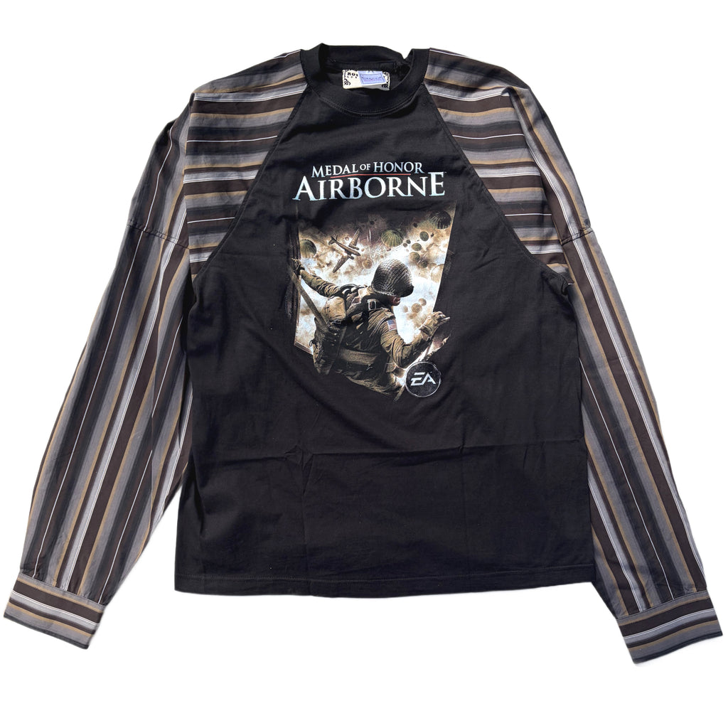 Striped Raglan Vintage T-Shirt