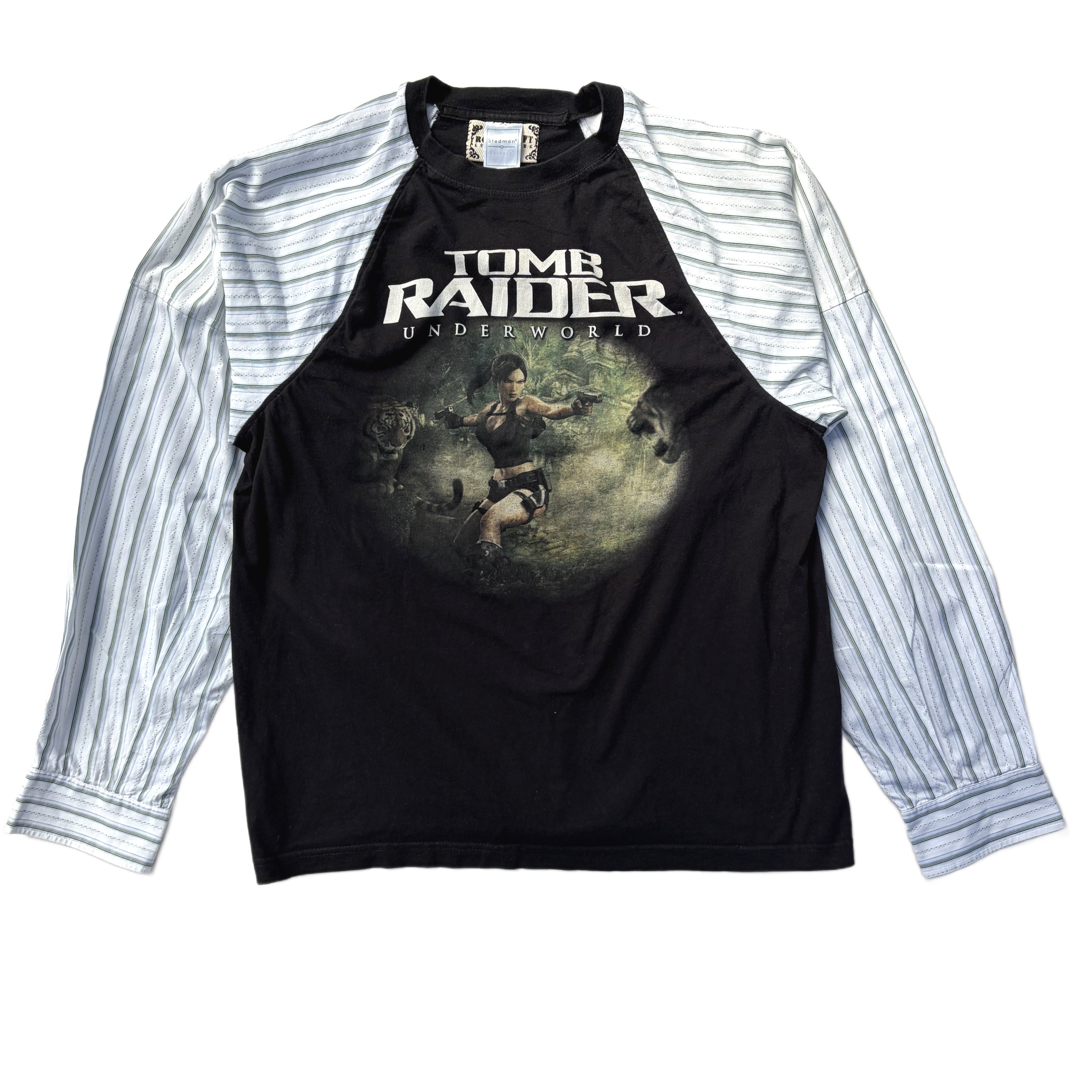 Striped Raglan Vintage T-Shirt